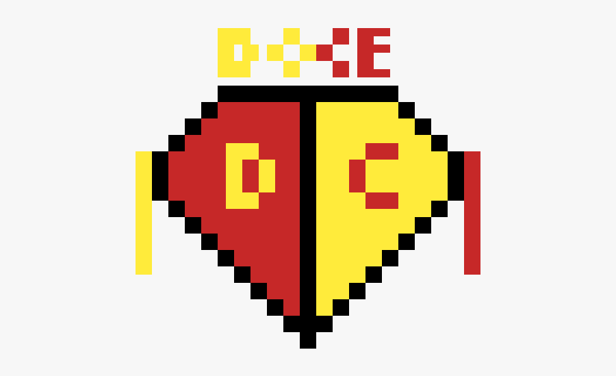 Pixel Art Heart, Transparent Clipart