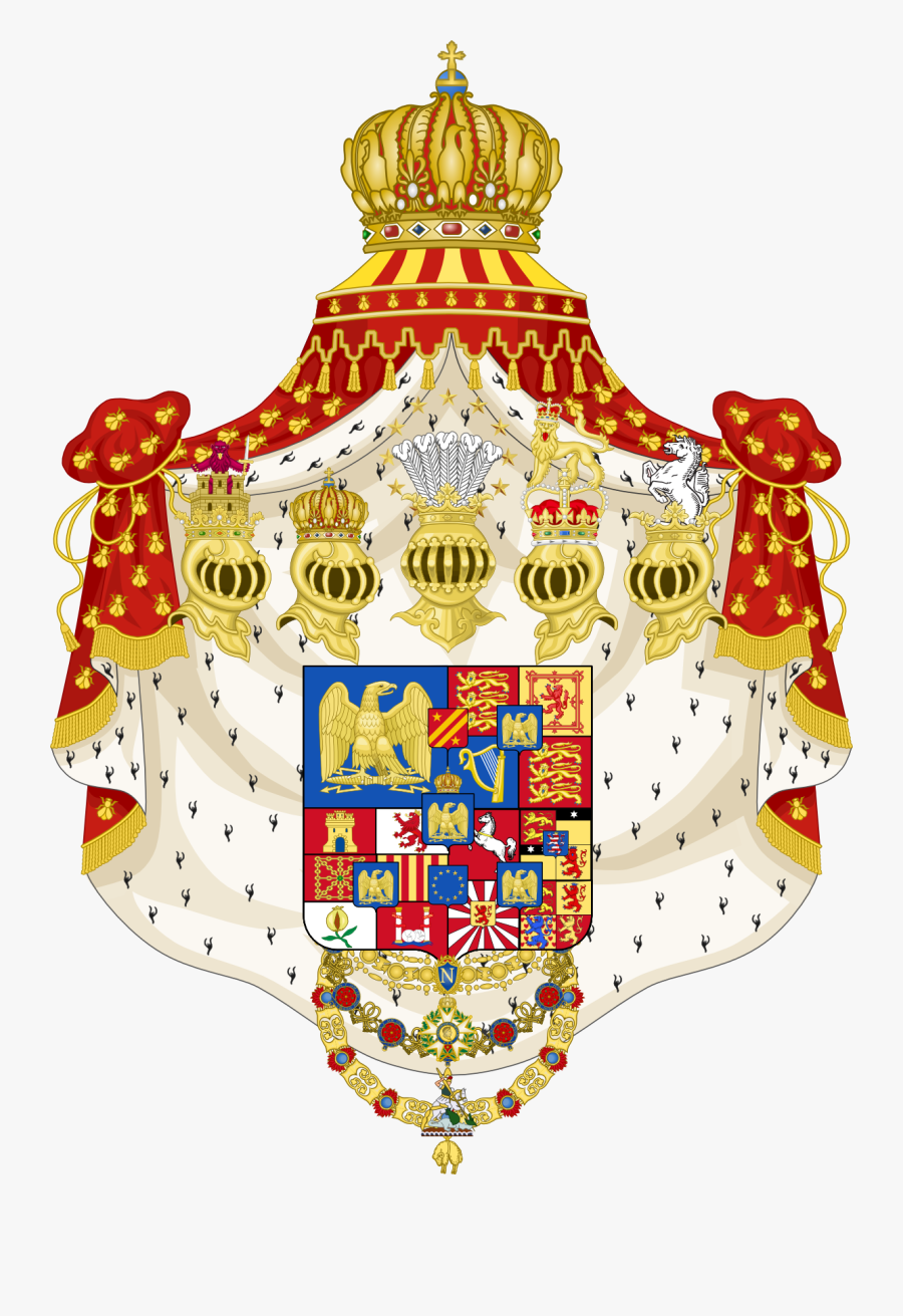Coa House Of Bonaparte By Firelord Zuko-d4gs56a - House Of Bonaparte Coat Of Arms, Transparent Clipart