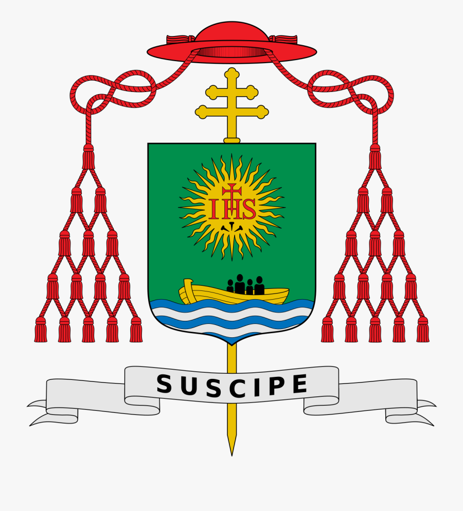 Archbishop John Carroll Coat Of Arms, Transparent Clipart