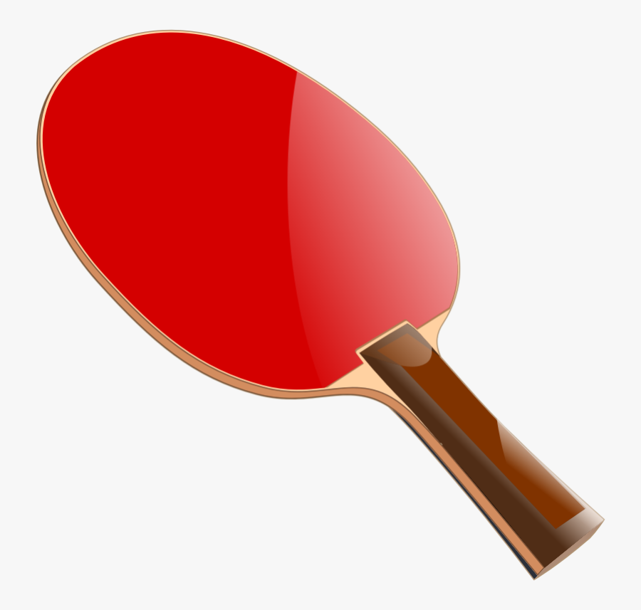Ping Pong Bat - تنیس روی میز Png, Transparent Clipart