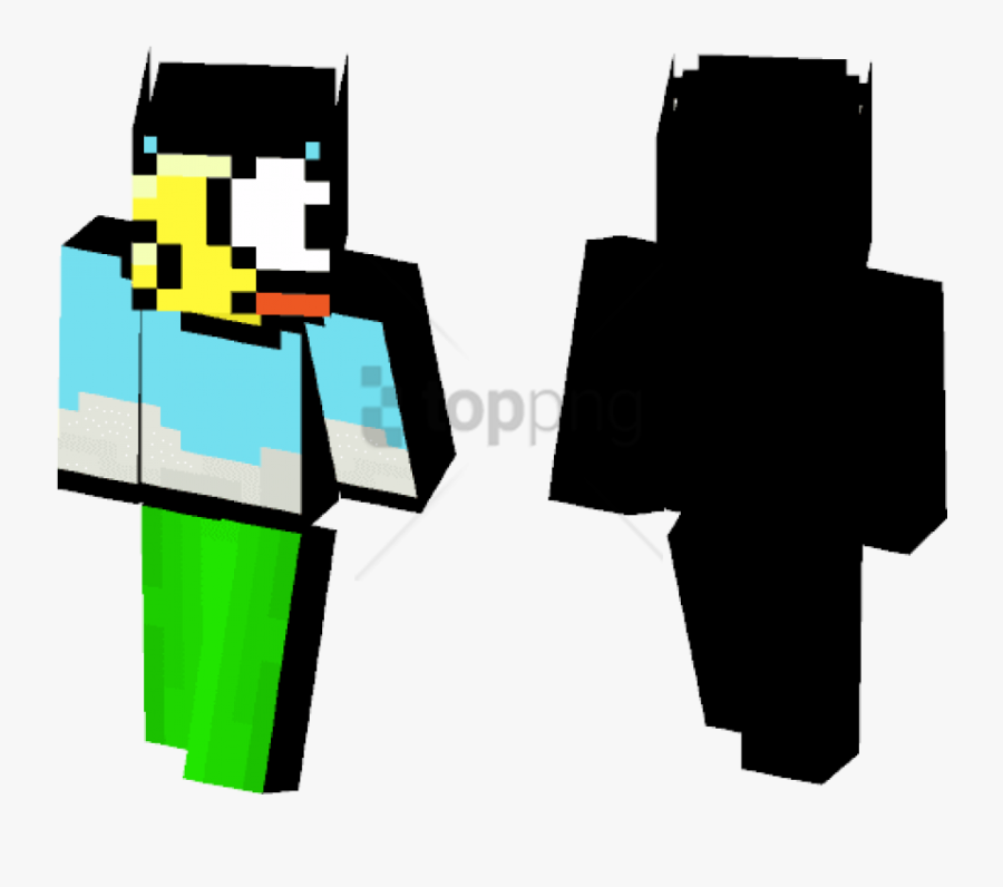 Free Png Download Minecraft Detroit Become Human Skin - Cartoon, Transparent Clipart