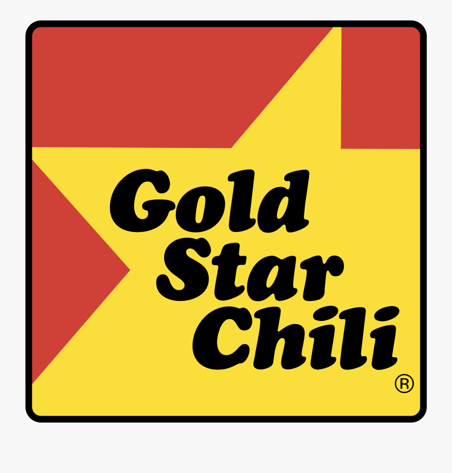 Gold Star Chili Logo Png Transparent - Gold Star Chili Png, Transparent Clipart