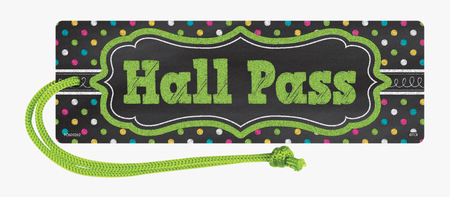Chalkboard Brights Magnetic Managing - Chalkboard Brights Hall Passes, Transparent Clipart