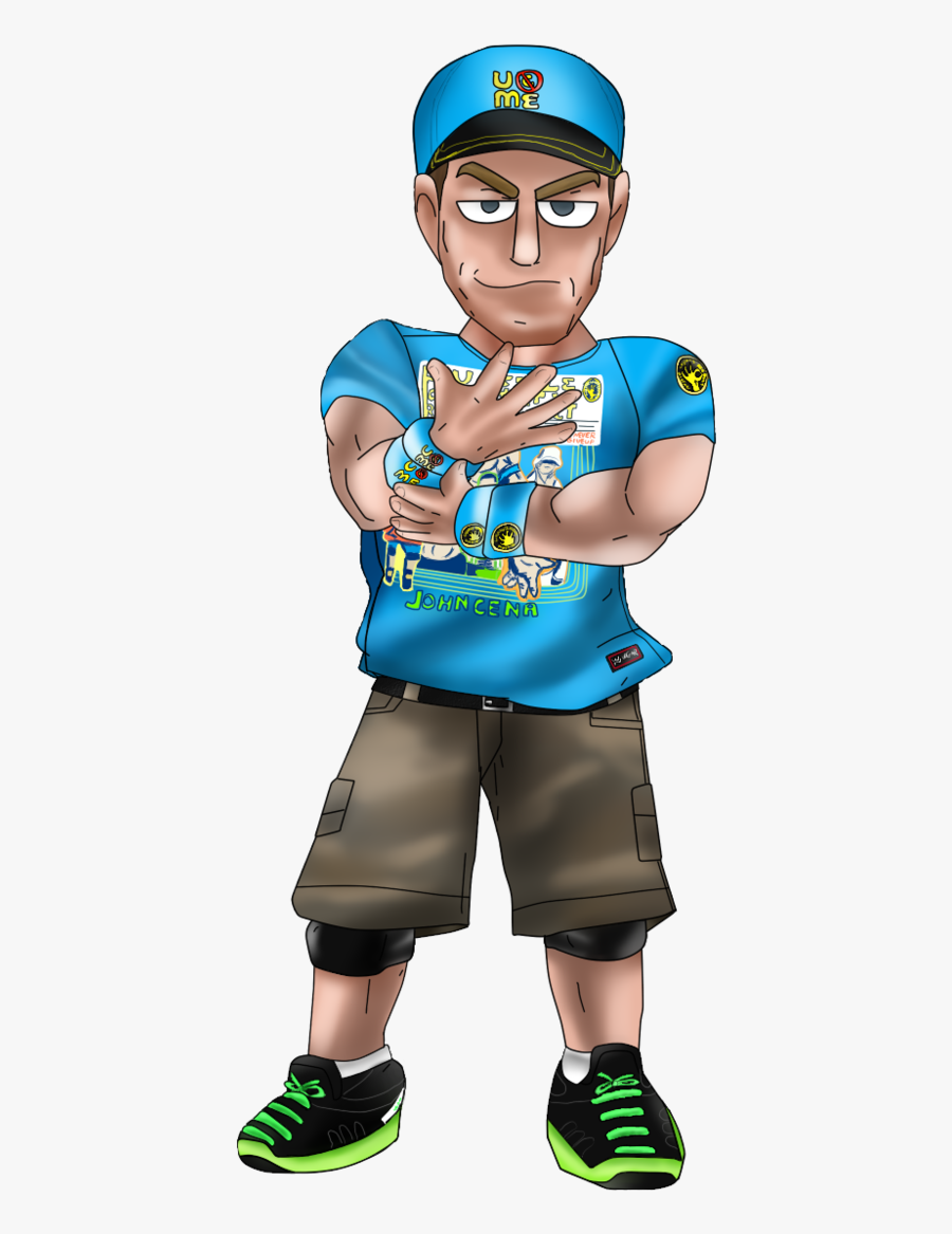Transparent John Cena Transparent Png - Cartoon, Transparent Clipart