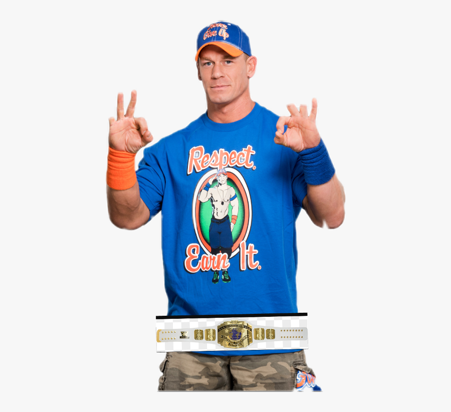 Largest Collection Of - John Cena Wwe Champion Png, Transparent Clipart