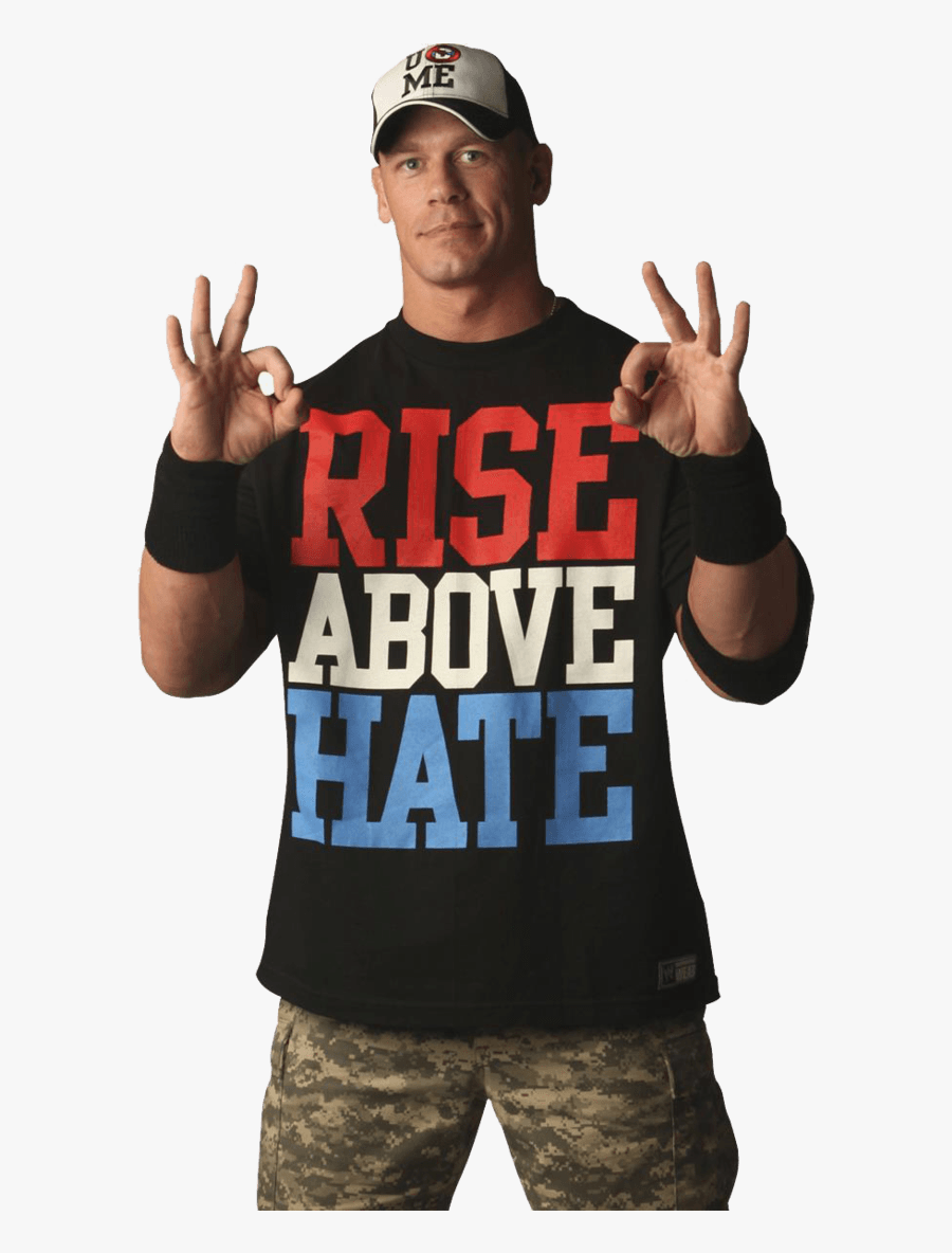 John Cena Rise - John Cena Rise Above Hate, Transparent Clipart