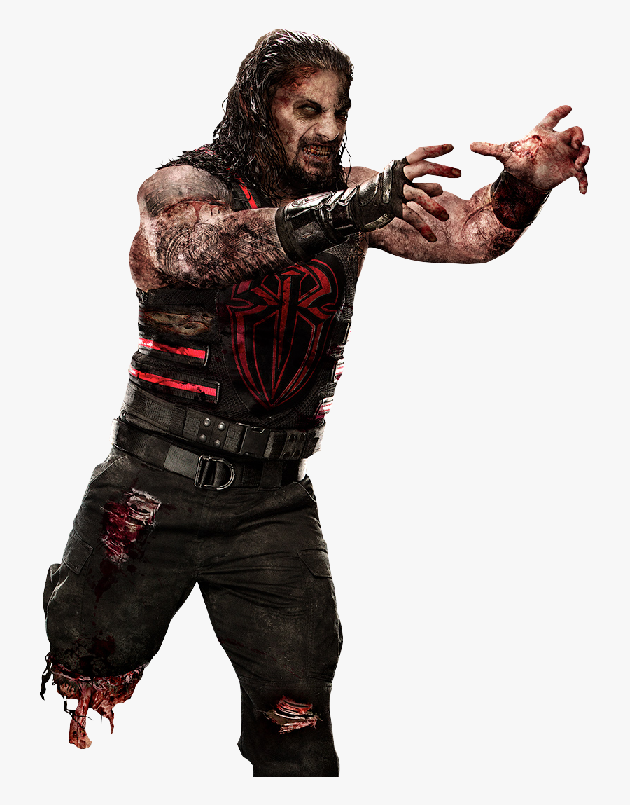 Fictional Character Zombie Roman Reigns John Cena Png - Wwe Roman Reigns Zombie, Transparent Clipart