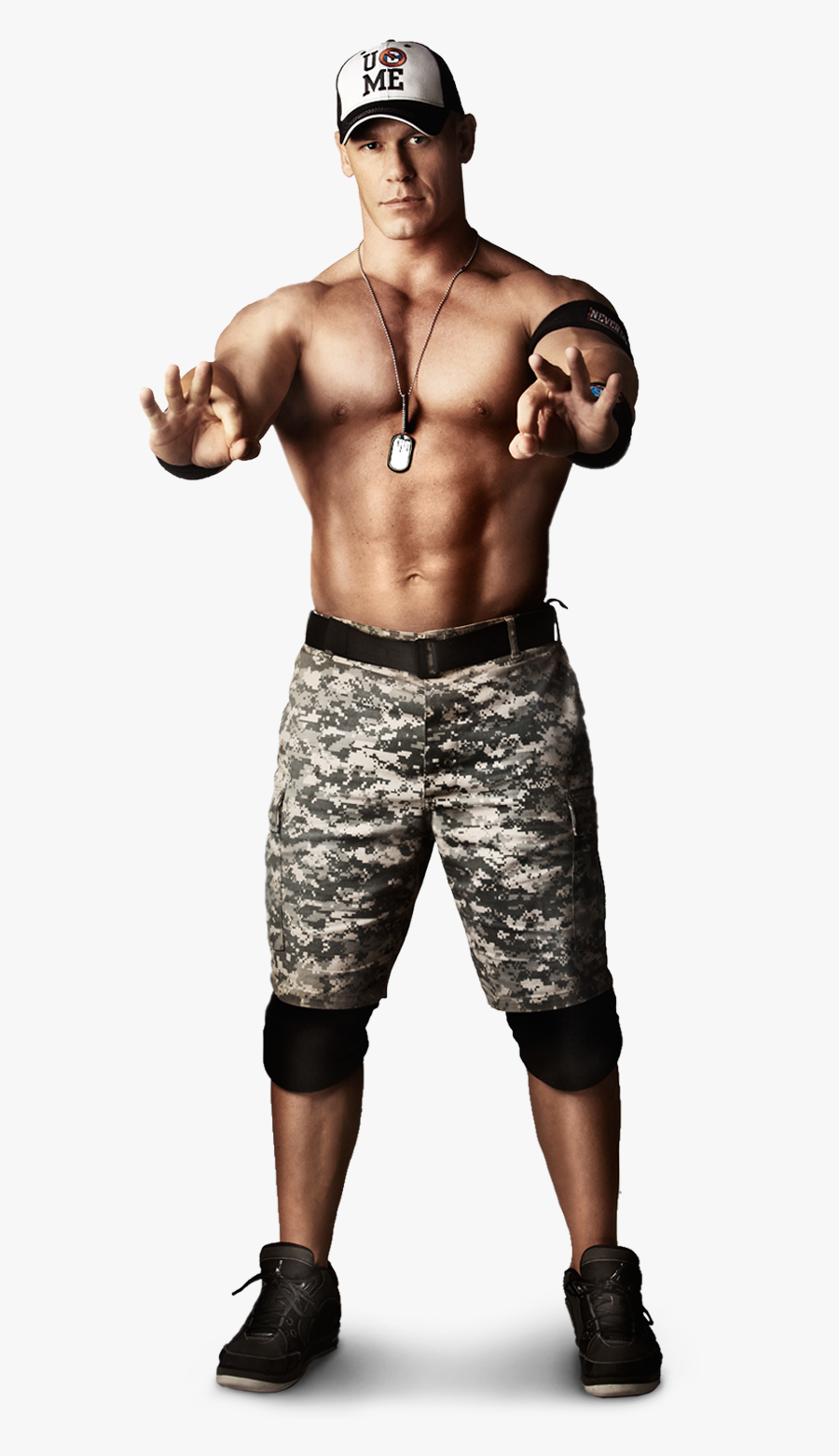 John Cena Pro Wrestling - John Cena Whole Body, Transparent Clipart