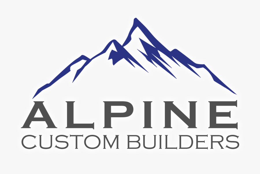 Alpine Custom Builders Logo Glow, Transparent Clipart