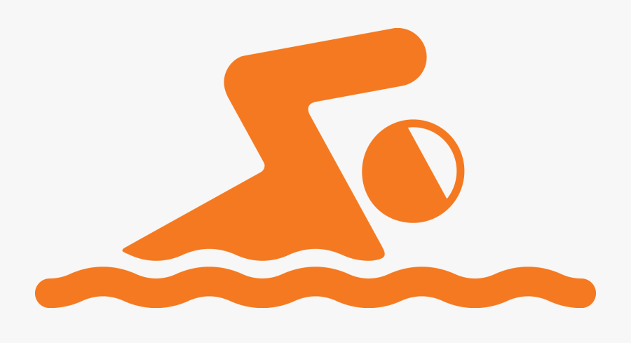 Swimmer Orng Rgb - Swim Clipart, Transparent Clipart