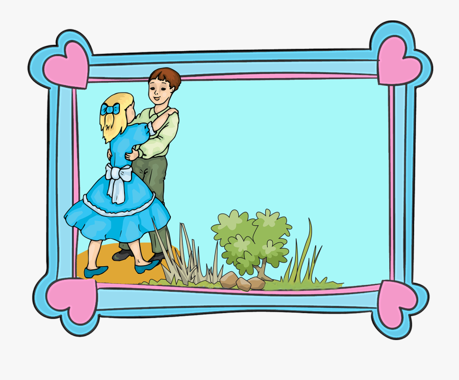 Frame Children Boy Free Picture - Boy, Transparent Clipart