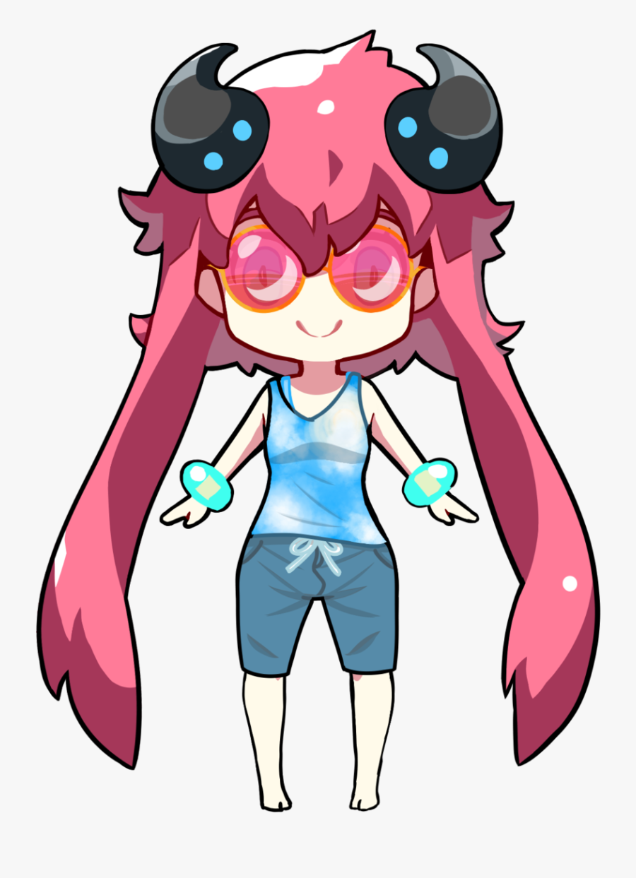 Medi-chan Summer Clothes - Art, Transparent Clipart
