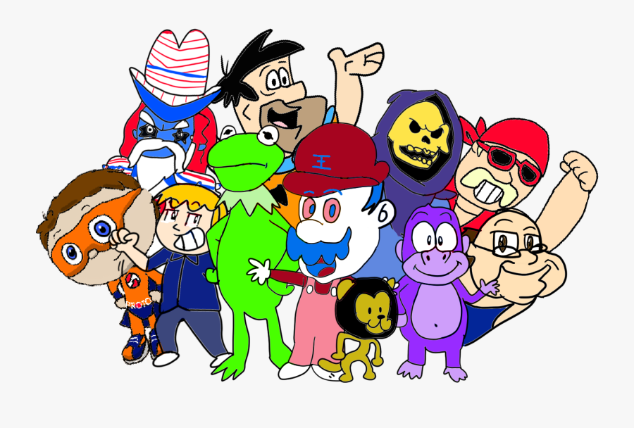 Transparent Fred Flinstone Clipart - Grand Dad And Bonzi Buddy, Transparent Clipart