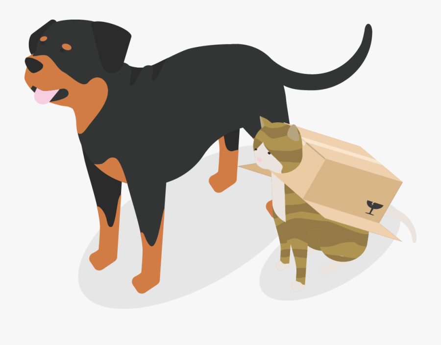 Rottweiler, Transparent Clipart