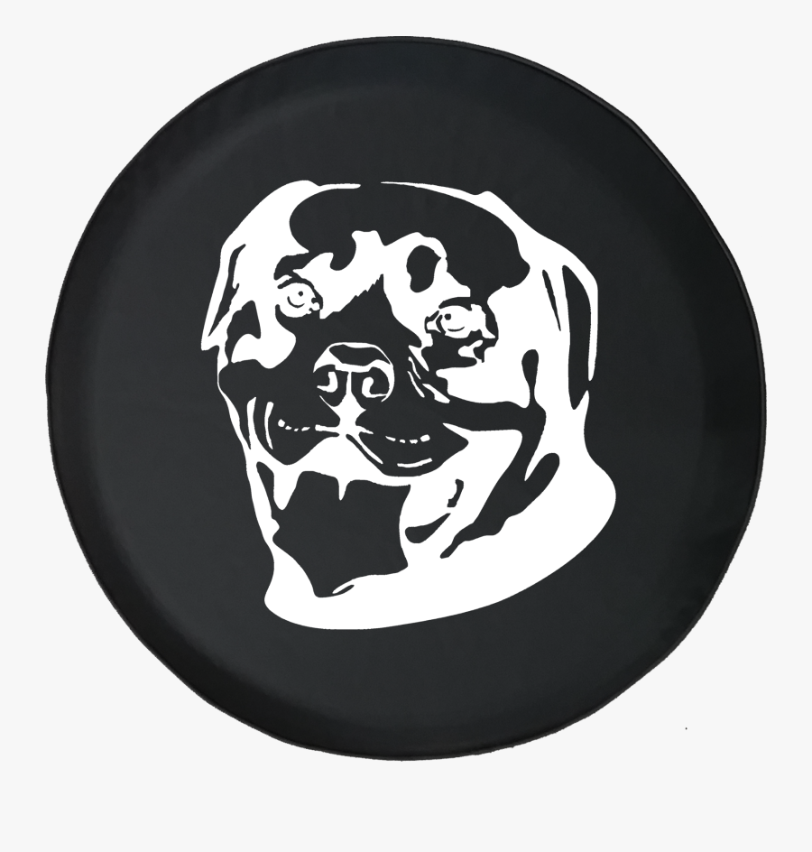 Rottweiler Rotty Dog Lover K9 Jeep Woof Offroad Jeep - Marine Crest Logo, Transparent Clipart