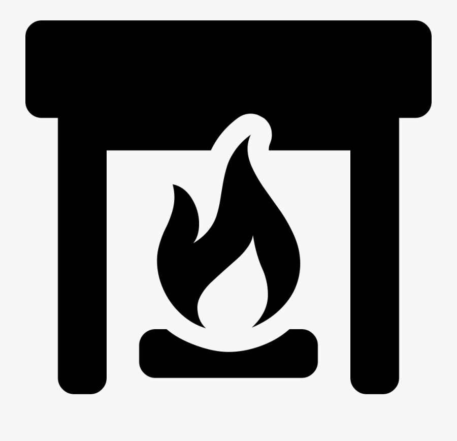 Png Icon Free Download - Fireplace Icon Png, Transparent Clipart