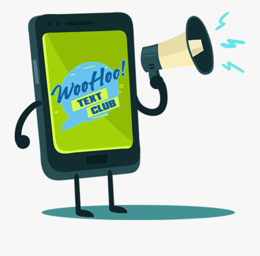 Text Club - Sms Steps, Transparent Clipart