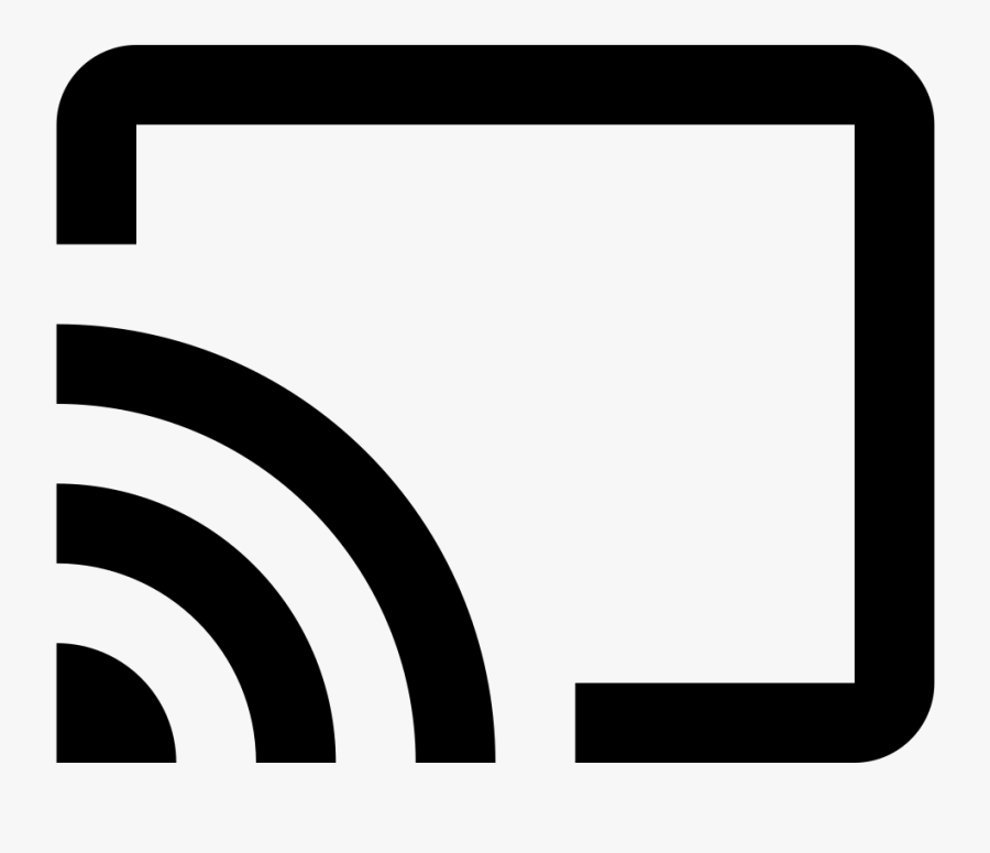 Chromecast Icon, Transparent Clipart