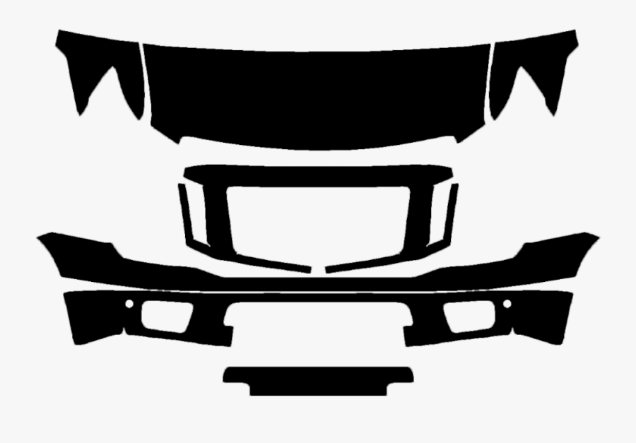 2016-2019 Nissan Titan Xd 3m Clear Bra Deluxe Paint, Transparent Clipart
