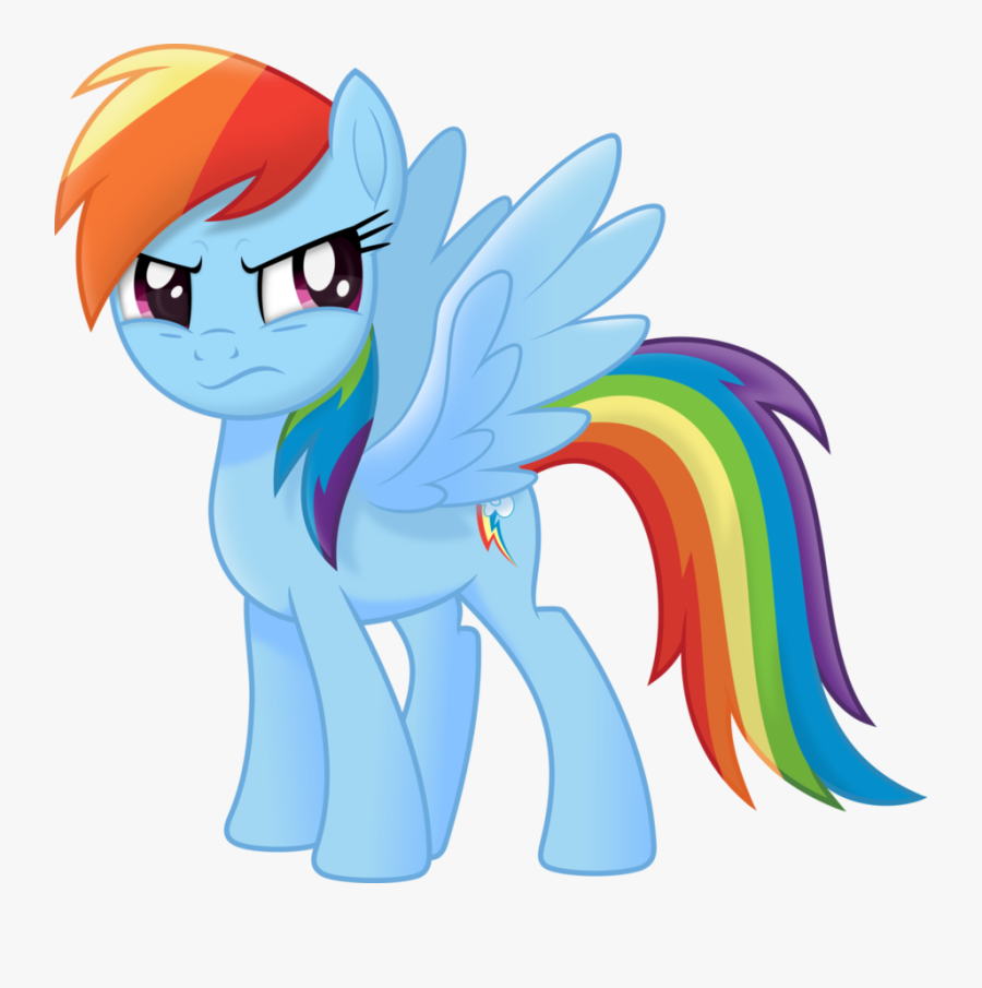 Drawing Ponies Rainbow Dash - Mlp The Movie Rainbow Dash, Transparent Clipart