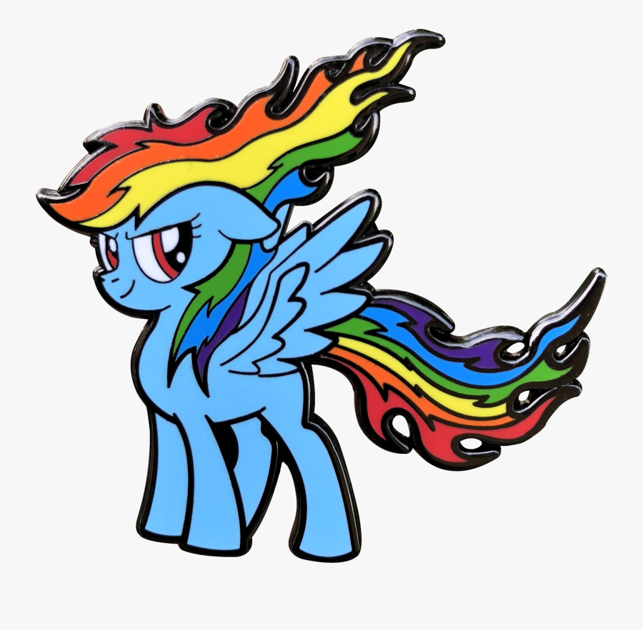 Rainbow Dasher X Ascq - My Little Pony Dasher, Transparent Clipart