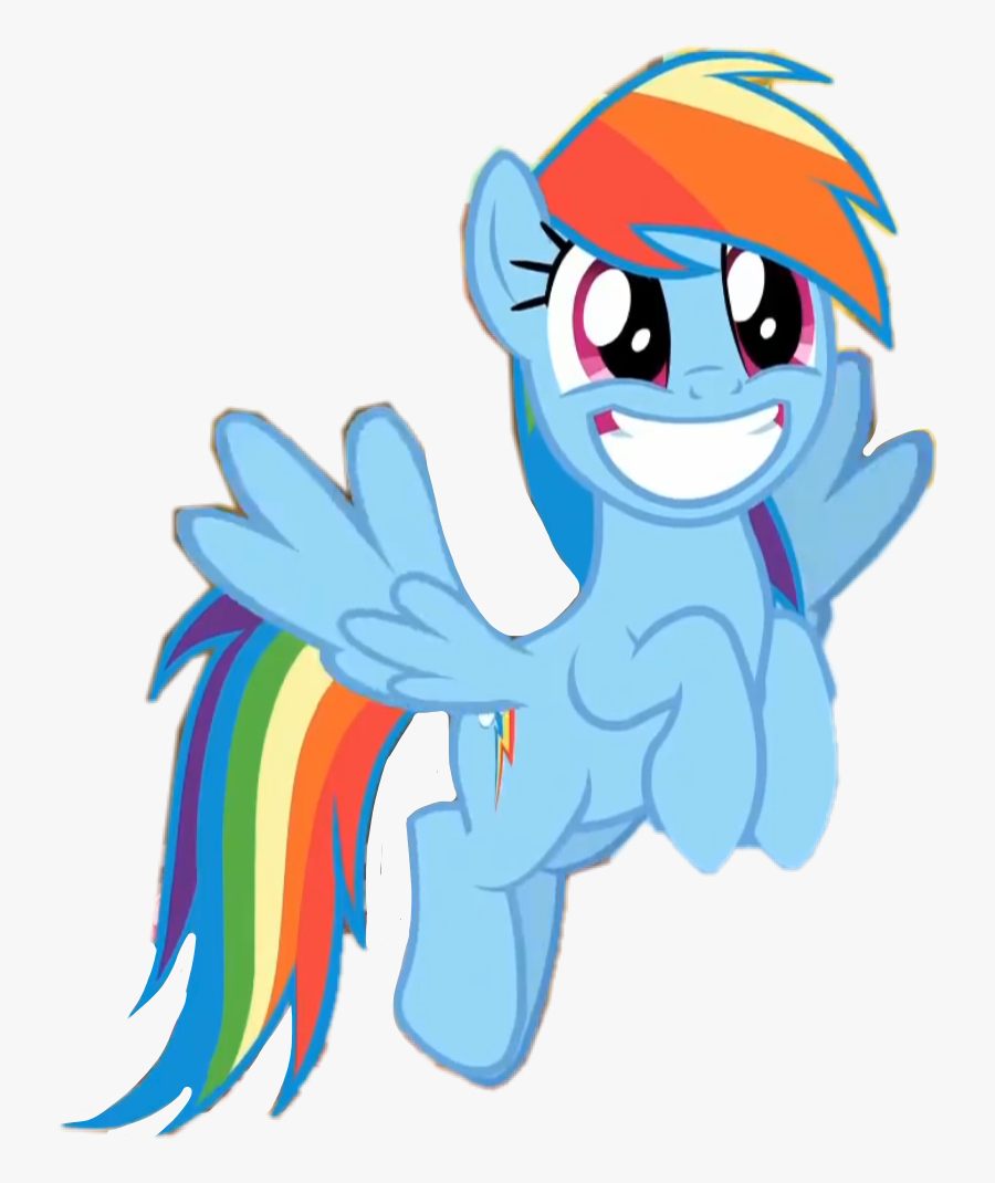 #mlp #mylittlepony #rainbowdash #freetoedit - My Little Pony Rainbow Dash Vector, Transparent Clipart