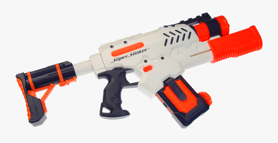 Nerf N-strike Elite Water Gun Super Soaker Splatoon - Nerf Water Gun Transparent Background, Transparent Clipart
