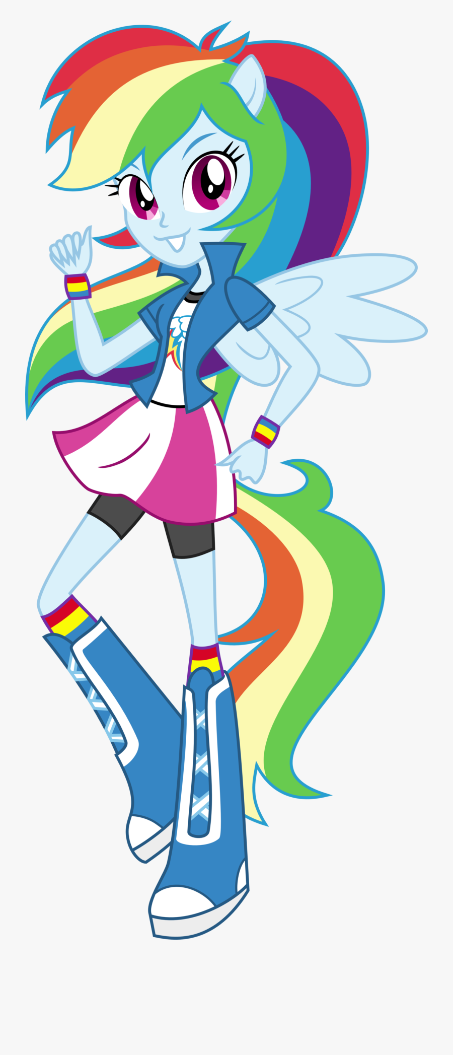 Rainbow Dash Eqg Shorts, Transparent Clipart