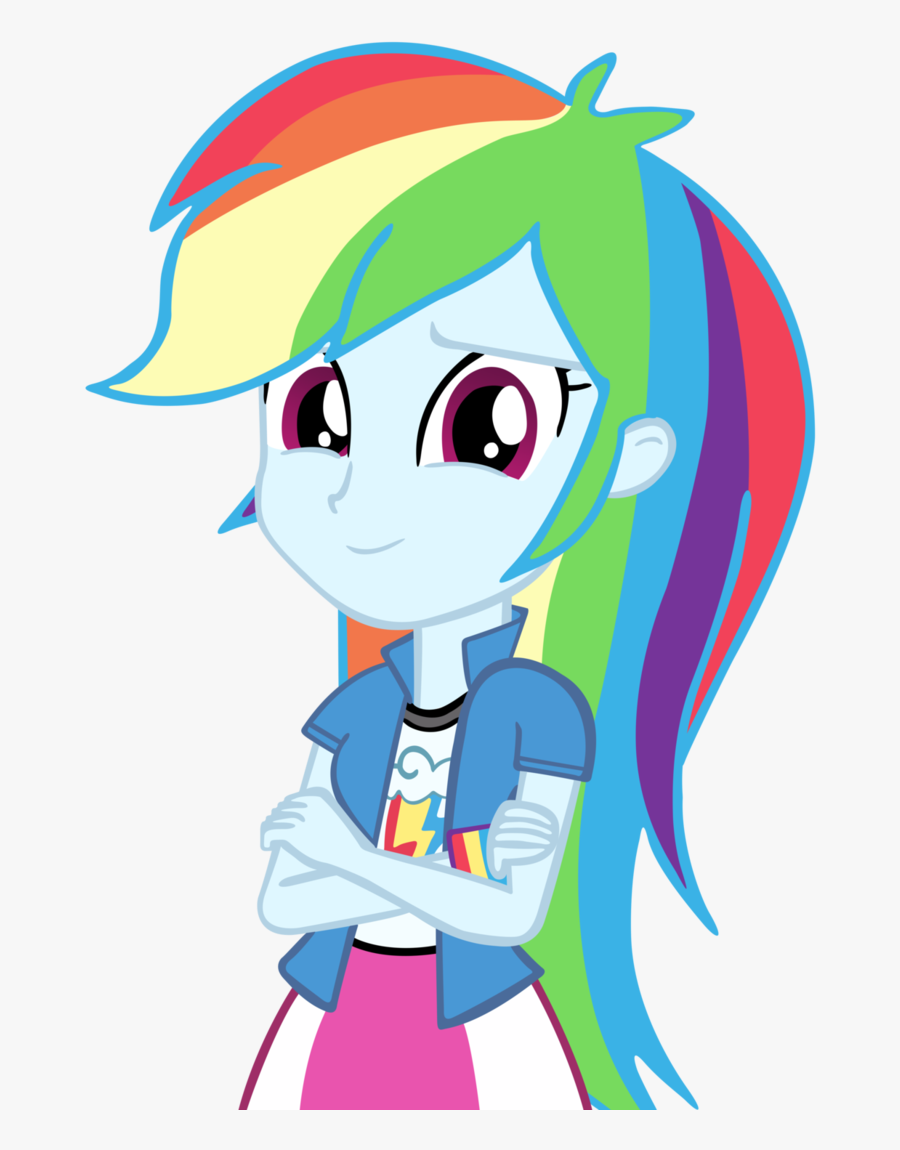 Rainbow Dash Human Png - Human Mlp Rainbow Dash, Transparent Clipart
