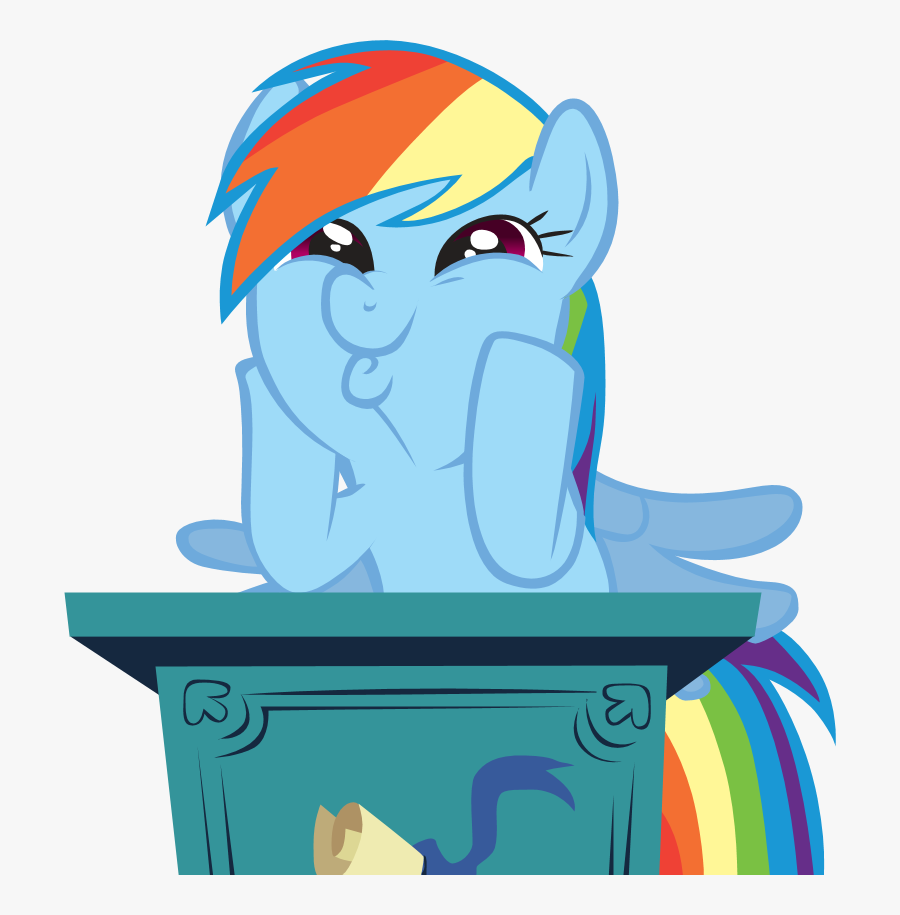 Rainbow Dash Is Best Pony, Transparent Clipart