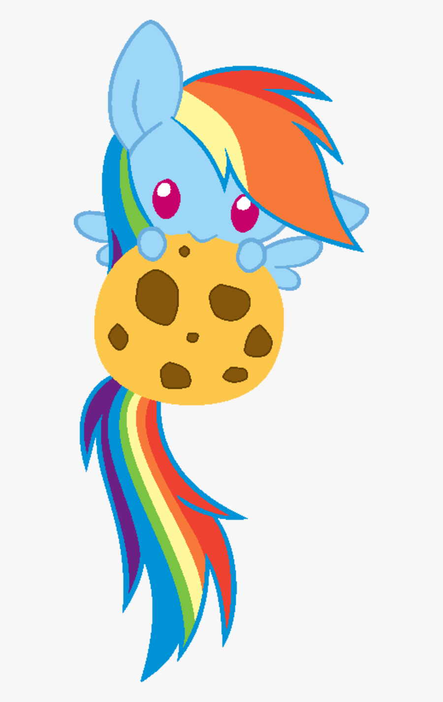 Drawing Ponies Rainbow Dash - Mlp Rainbow Dash Cute, Transparent Clipart