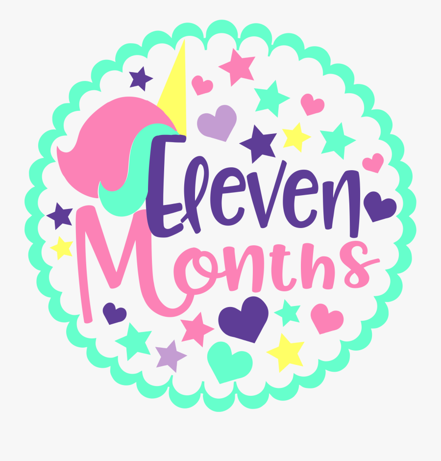 Happy Fourth Month Birthday, Transparent Clipart