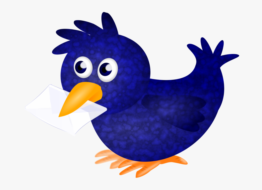 Pigeon Clipart Cartoon - Brev Due, Transparent Clipart