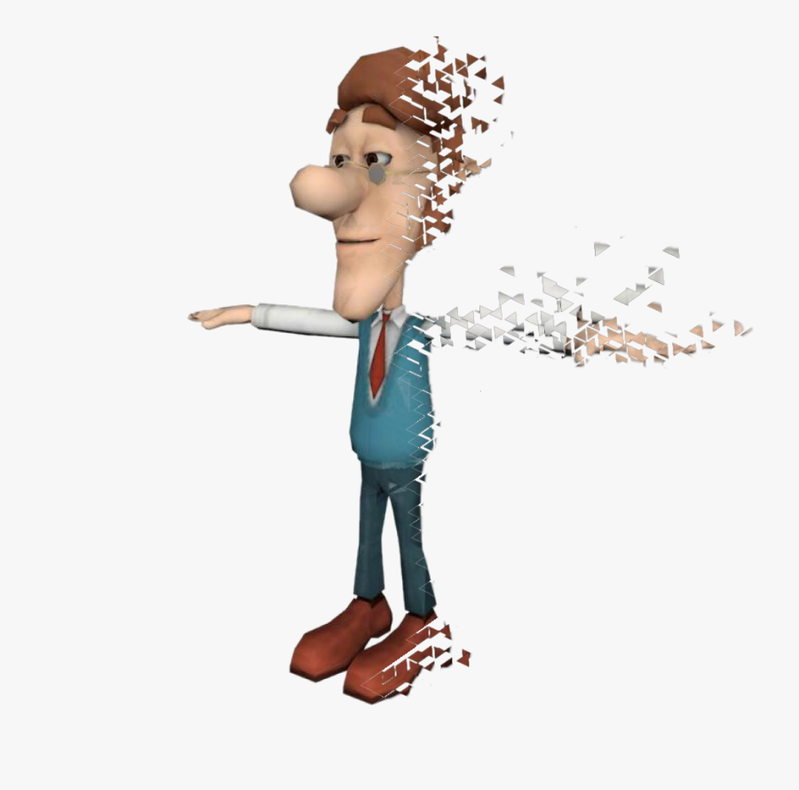 #hashtag #interesting #meme #tpose #tposetuesday #jimmyneutron - Jimmy Neutron Hugh T Pose, Transparent Clipart