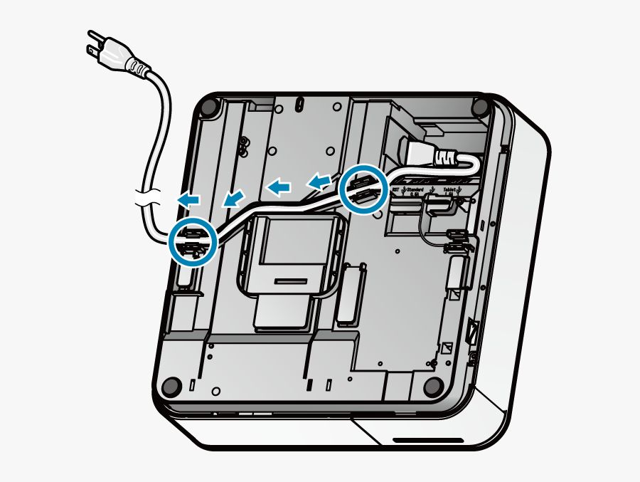 電源 ケーブル を 接続 する, Transparent Clipart