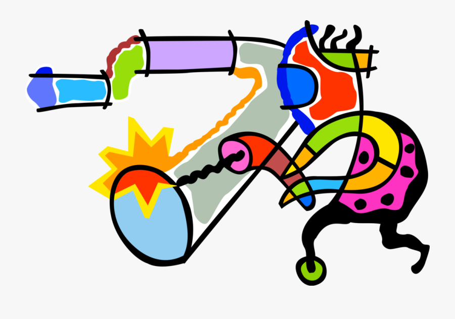 Vector Illustration Of Welder Welding Energy Oil And - Vector Image Pipeline Cartoon, Transparent Clipart