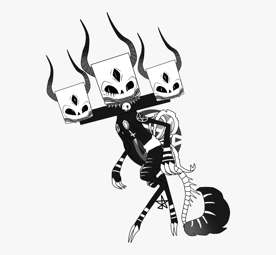 Vector Transparent Collection Of Free Satan Drawing - Cartoon, Transparent Clipart