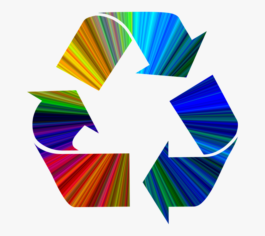 Reuse, Recycle, Environmental, Waste - Recycling Symbol Jpg, Transparent Clipart