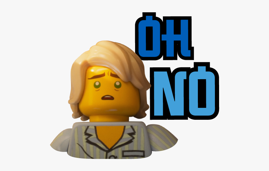 Warner Bros Ninjago Messaging Sticker - Illustration, Transparent Clipart