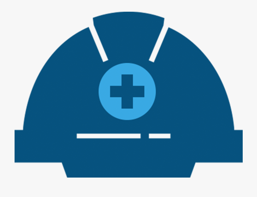 Hard Hat With Plus Symbol On It, Transparent Clipart