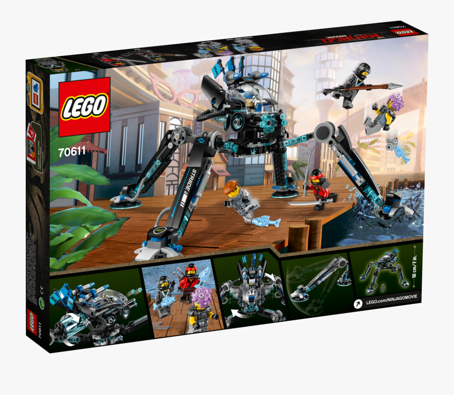 Ninjago 70611 Tbc, A, , Large - Lego Ninjago Movie Set Water Strider, Transparent Clipart