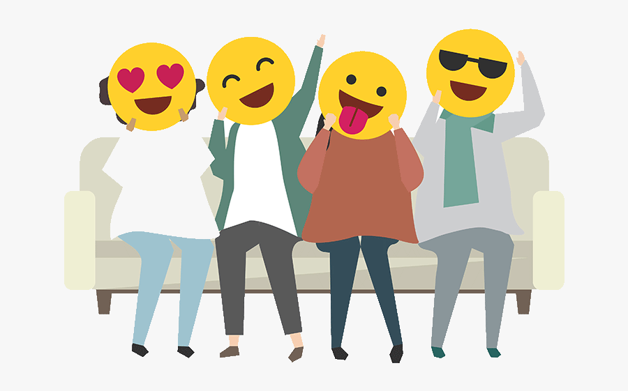 Humans Emoji Faces - Whatsapp Dp, Transparent Clipart