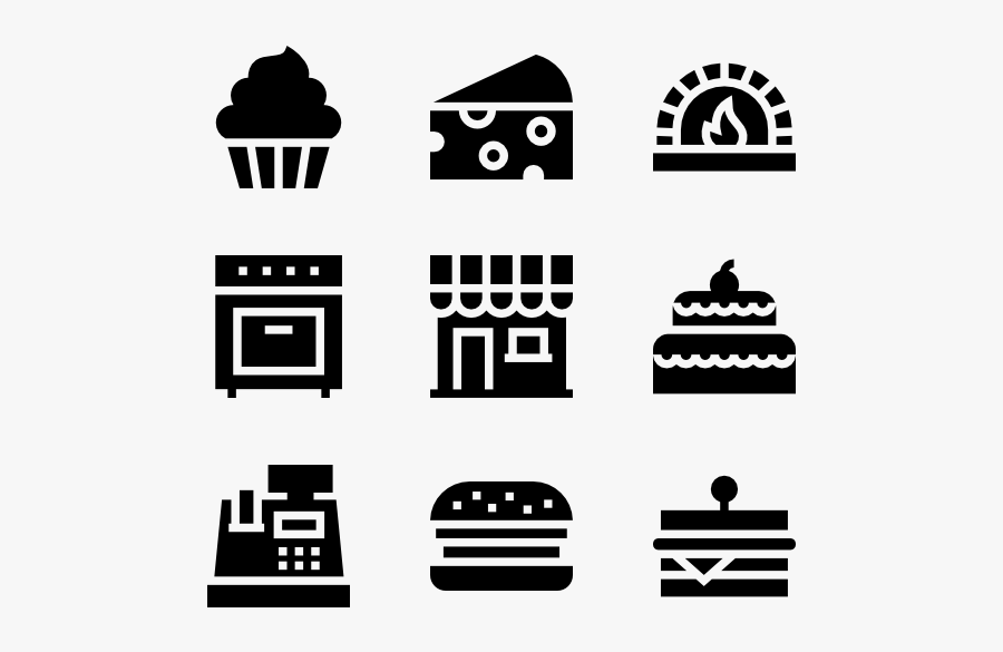 Bakery - Video Call Icon Vector, Transparent Clipart