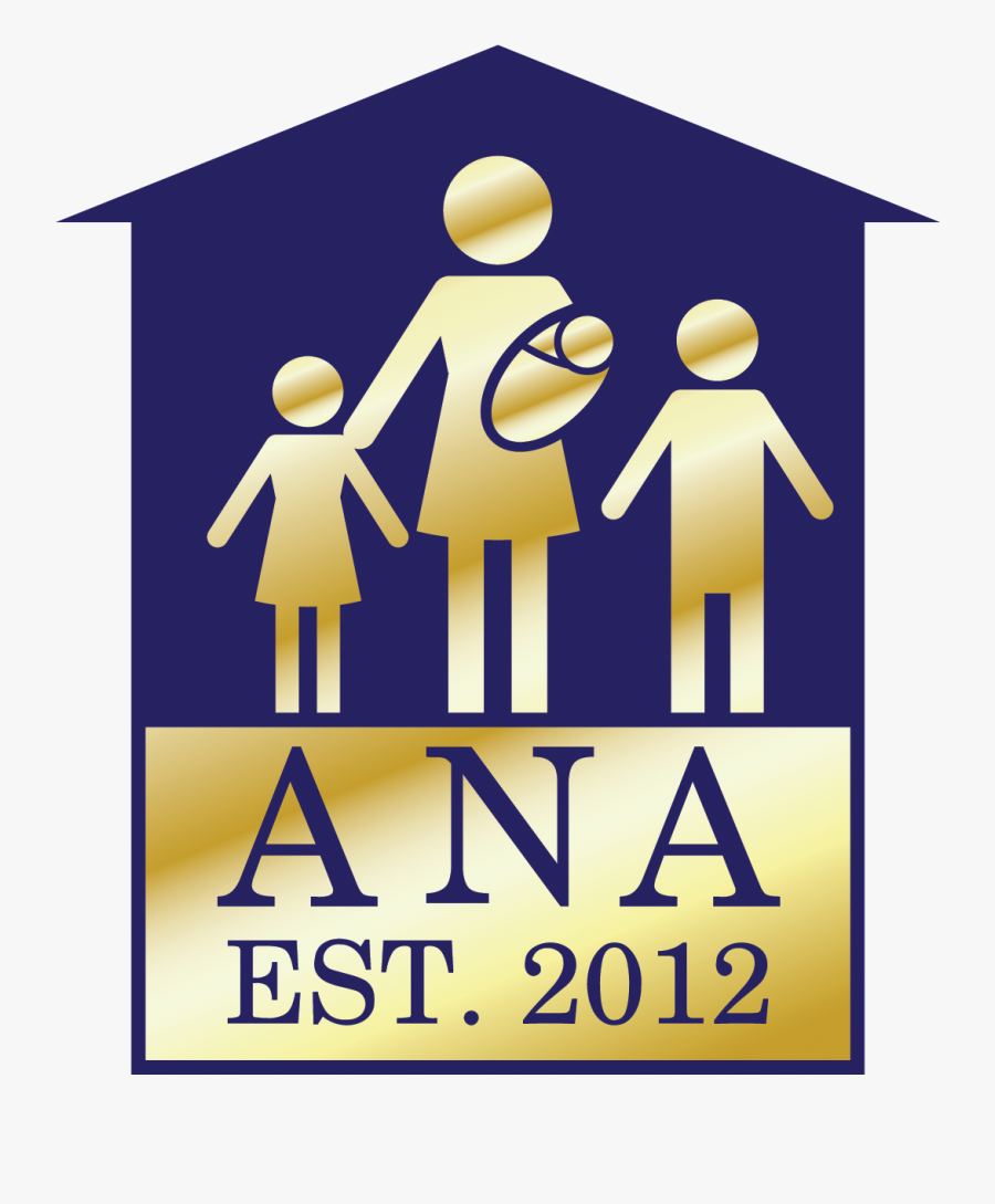 Ana Logo Abr Blue-gold Transbkg - Clip Art, Transparent Clipart