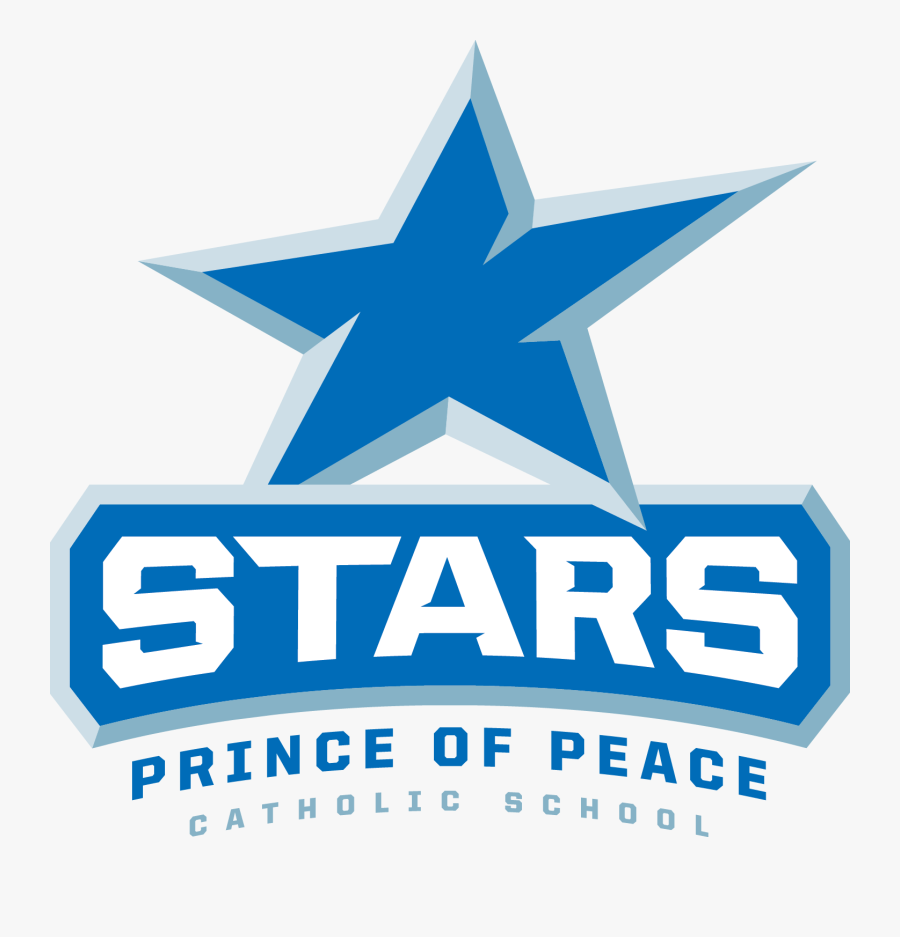 Prince Of Peace Catholic School Stars, Transparent Clipart