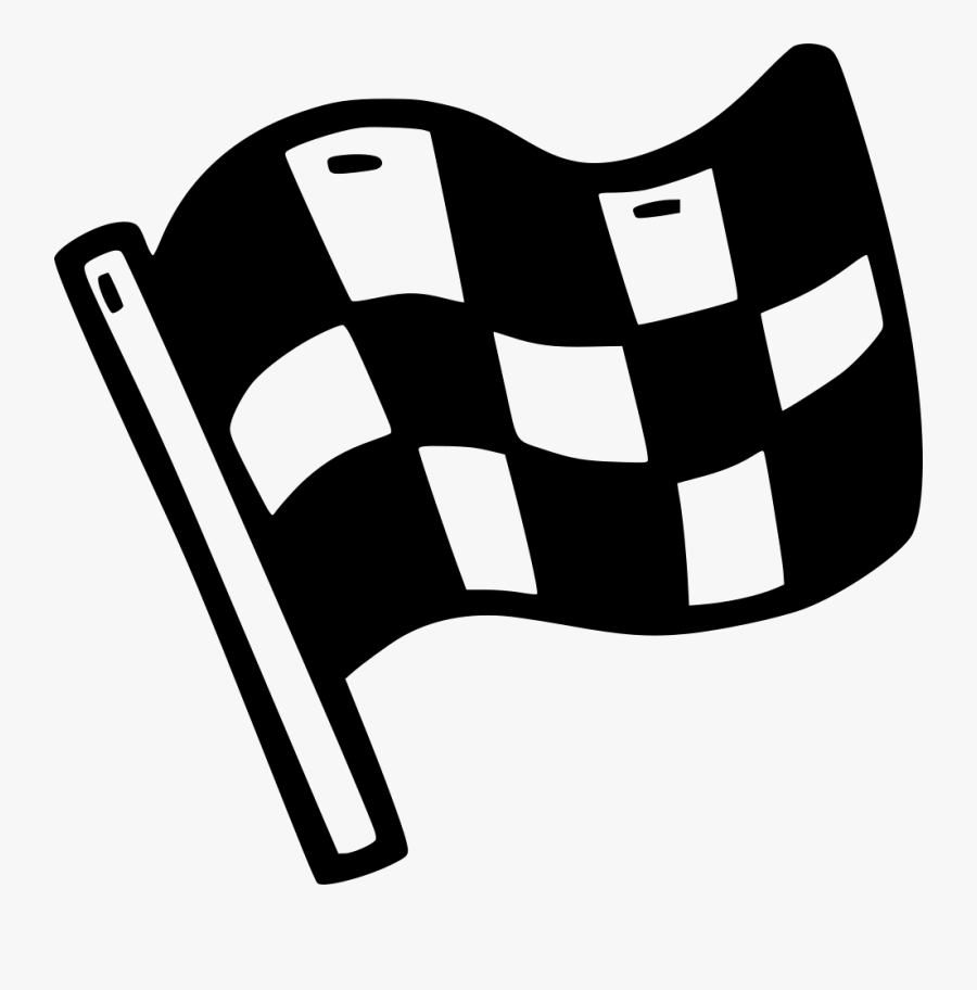 Race Flag, Transparent Clipart