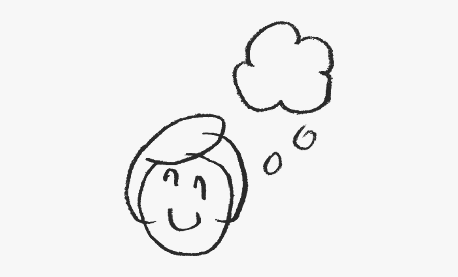 Critical Thinking - Line Art, Transparent Clipart