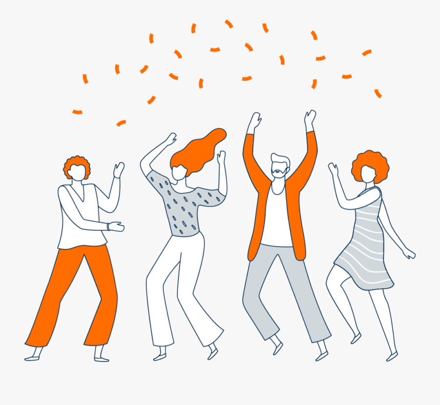 Join Us For A Party, Transparent Clipart