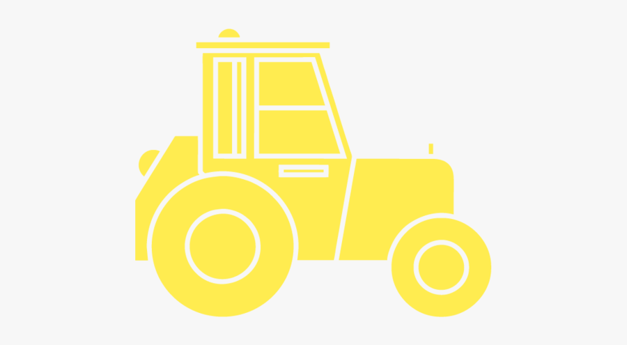 Tractor, Transparent Clipart