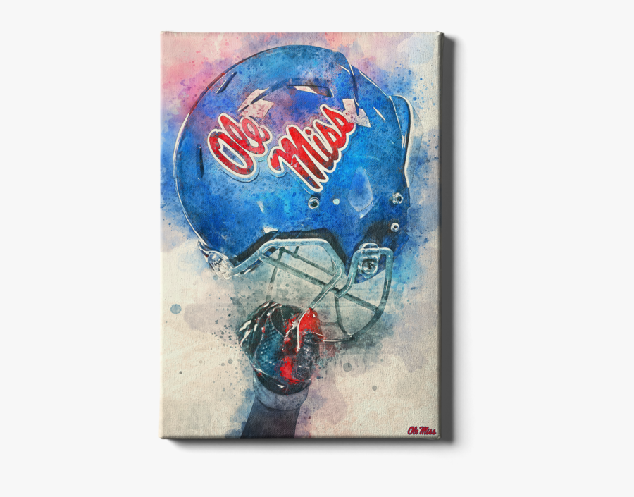 Ole Miss Canvas Painting, Transparent Clipart